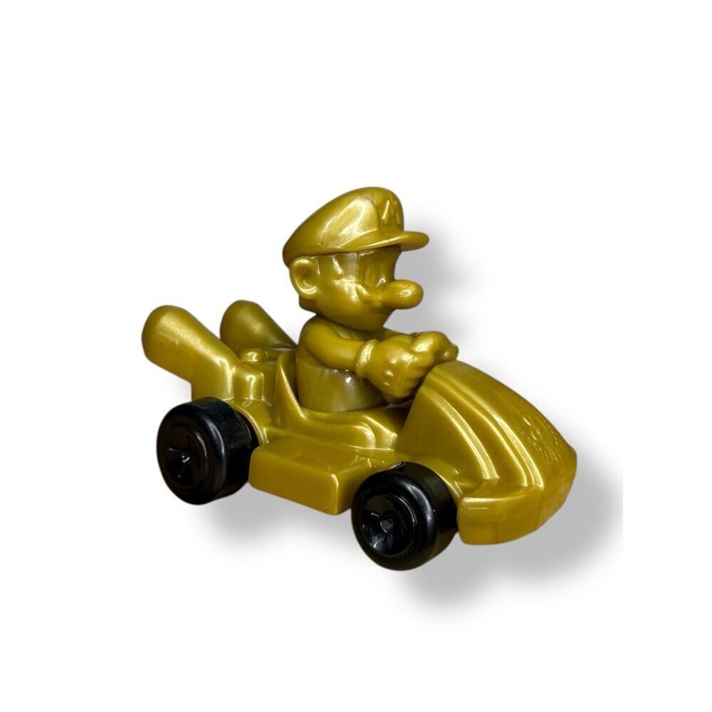 McDonald’s Gold Mario Kart 8 Happy Meal Toy 2024‎
